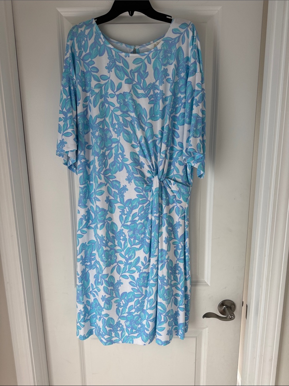 Lilly Pulitzer Shaw Knot-Front Mini Dress